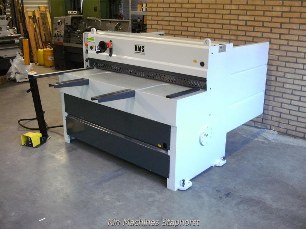 Plate shears / Guillotine shears | KMS PLS 13603 | Capacity 1360×3 mm | Hand-operated back gauge