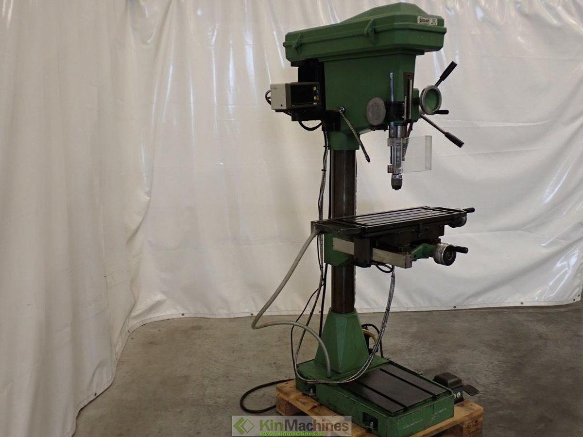 Gebruikt Kolomboormachine | kruistafel | digitale uitlezing | Bimak Mod 35 MT/C