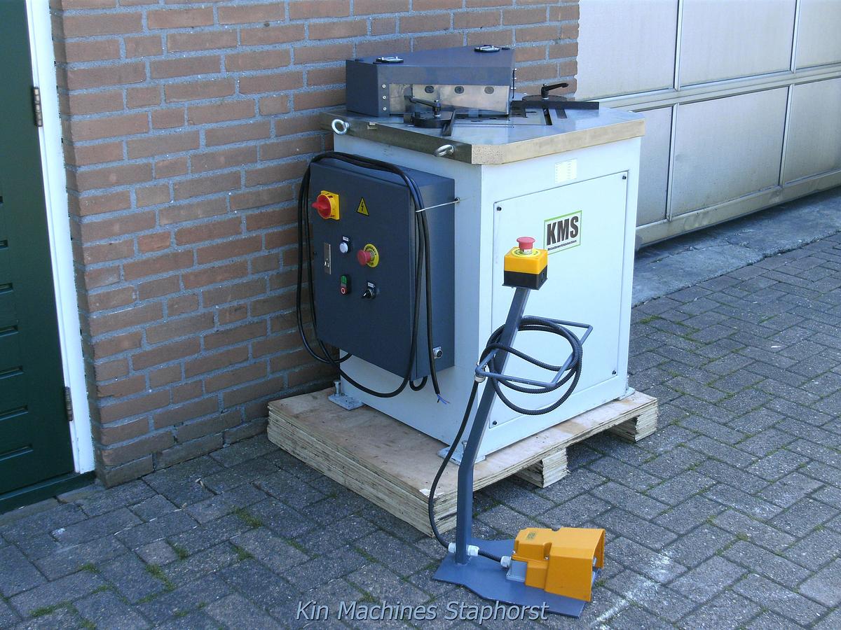 Hydraulische uithoekschaar (vaste hoek) KMS HN-200AL, Capaciteit 205 x 6mm