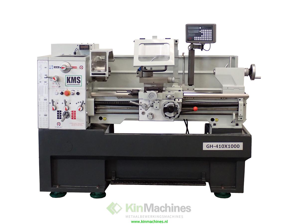 Draaibank KMS GH-410V / 1000 | Variabel toerental | Ø 410 mm | Doorlaat 52 mm