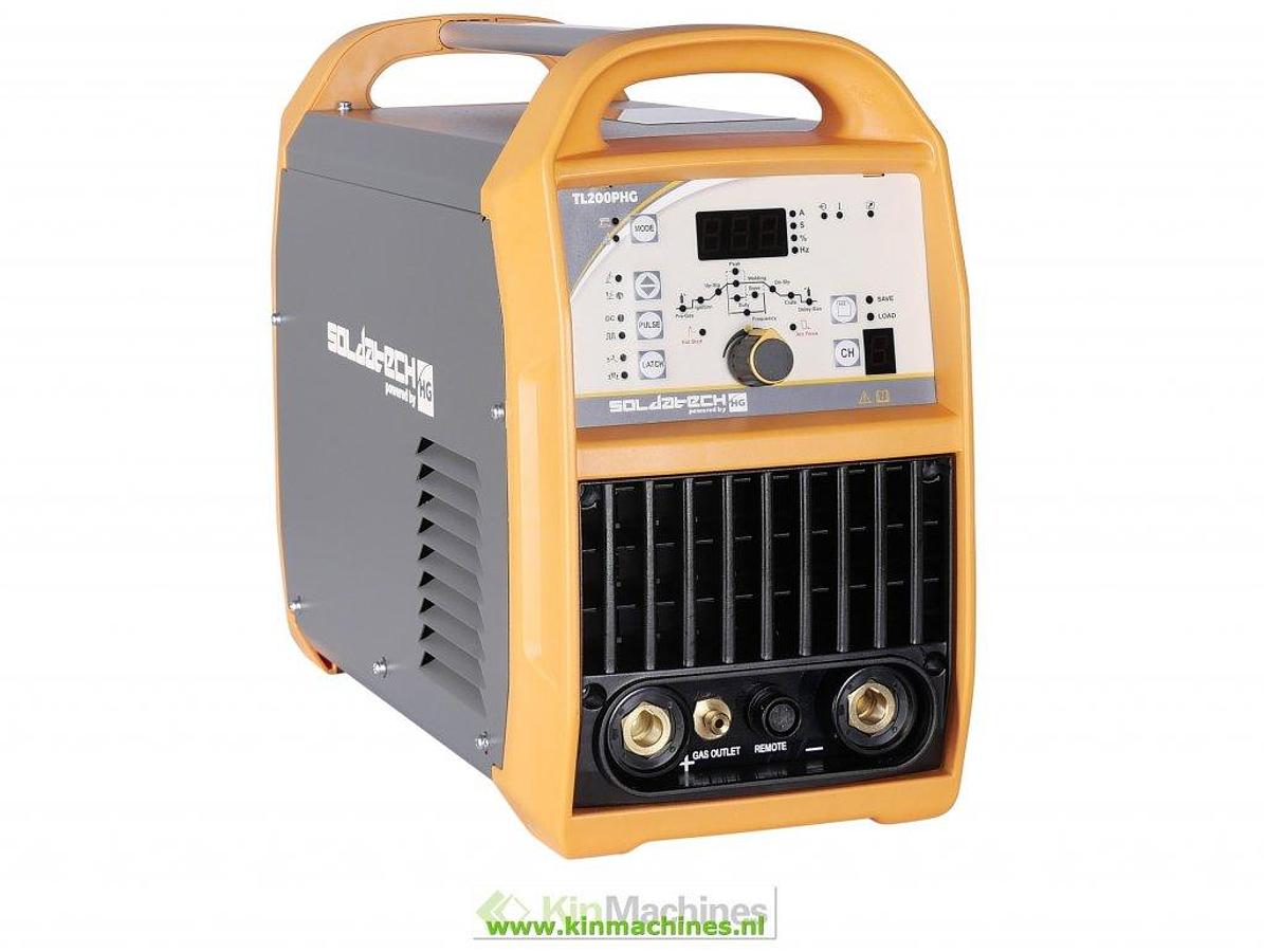 TIG Welding machine | 200A | Soldatech TL200PHG | Torch control