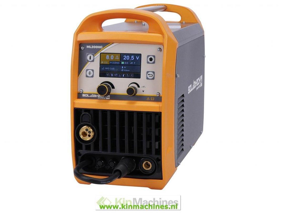 MIG MAG Lasapparaat | 200A | Soldatech ML200HG | Synergetisch