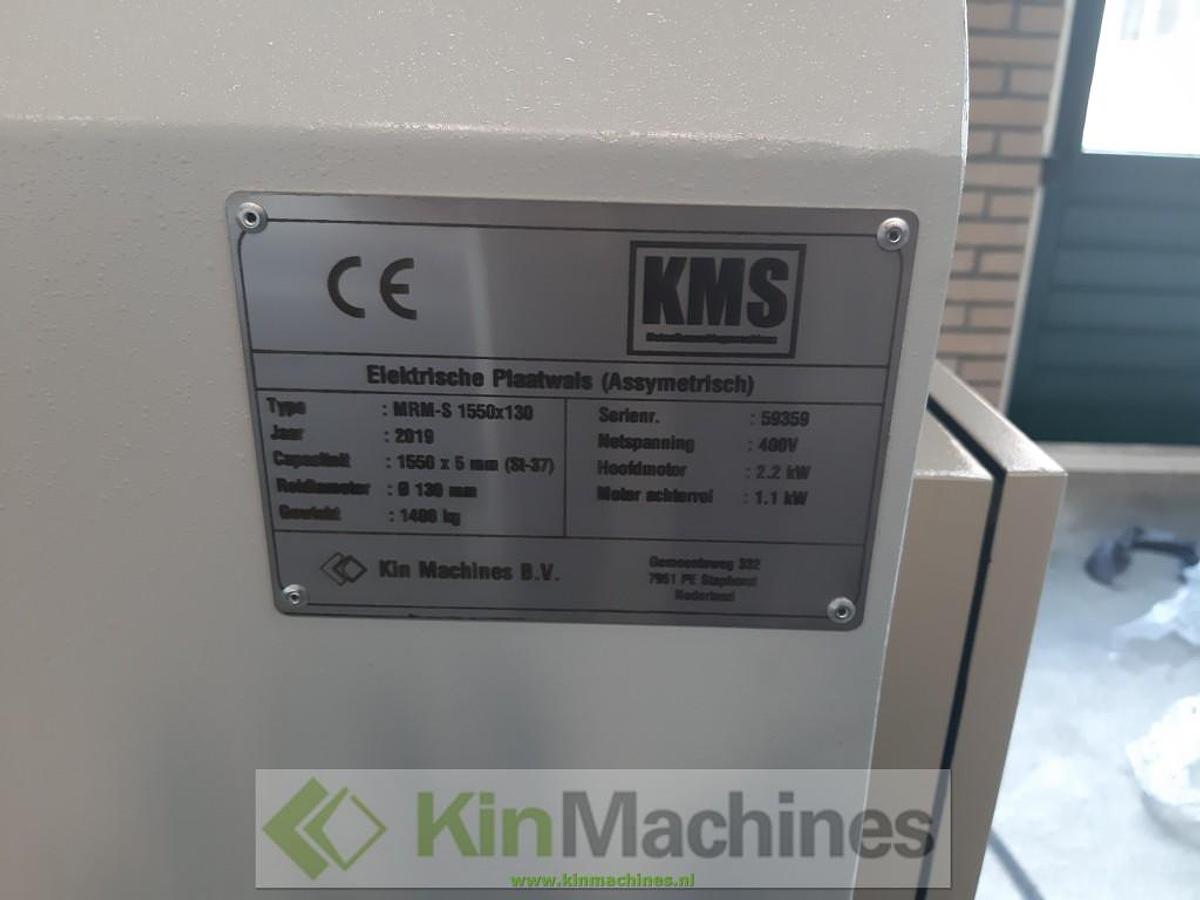 Plaatwals KMS MRM-S 1550×130