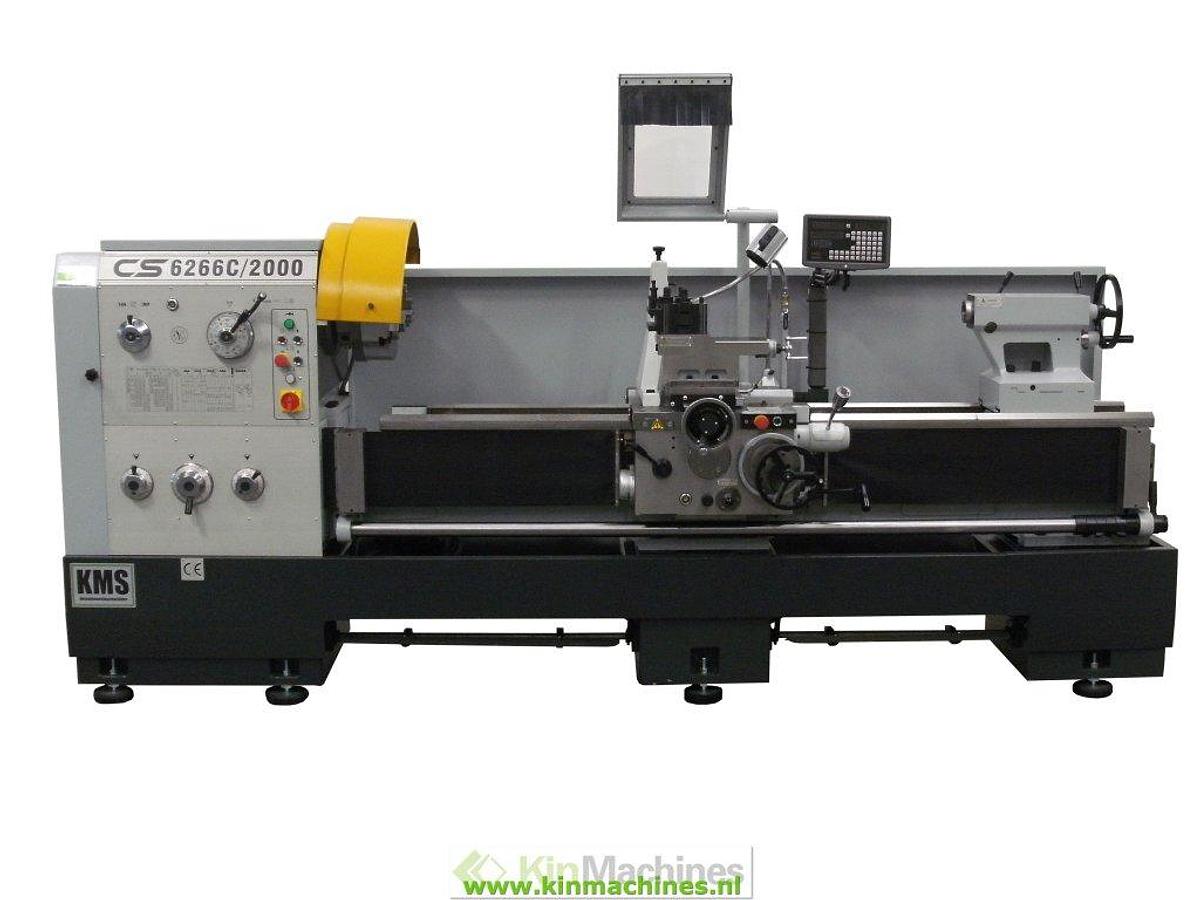 Lathe KMS CS6266C / 2000 (Ø 660 mm turning diameter)