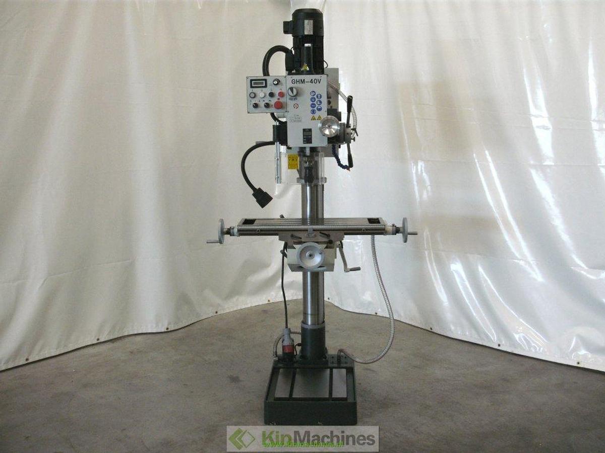 Kolomboormachine met kruistafel KMS GHM-40V, Variabel toerental