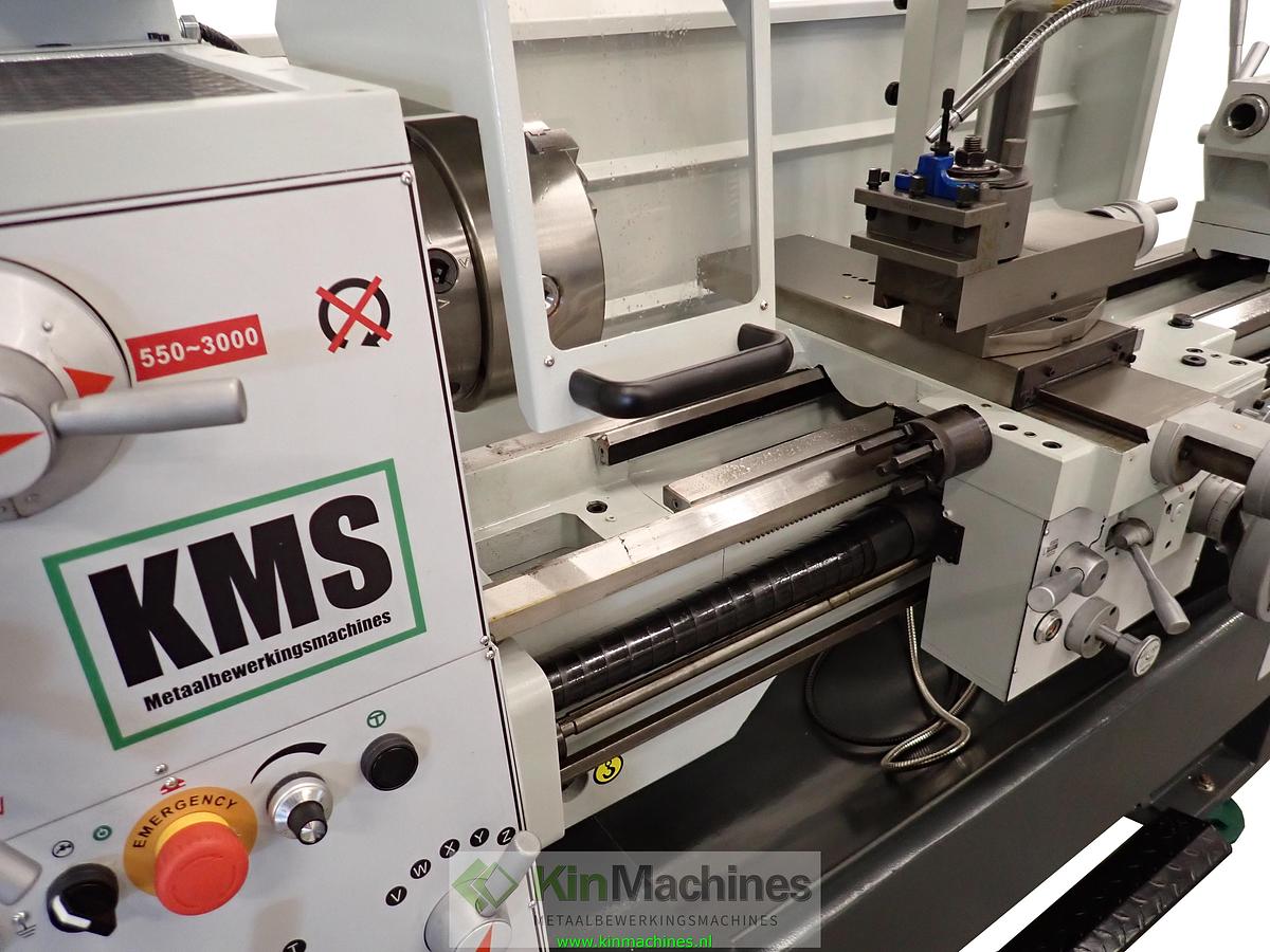 Draaibank KMS GH-410V / 1000 | Variabel toerental | Ø 410 mm | Doorlaat 52 mm