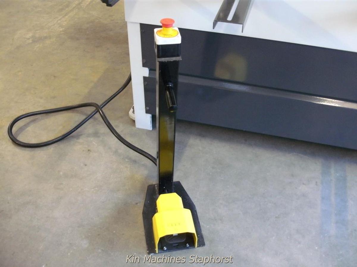 Plaatschaar / Guillotineschaar | KMS PLS 13603 | Capaciteit 1360×3 mm | Handbediende achteraanslag