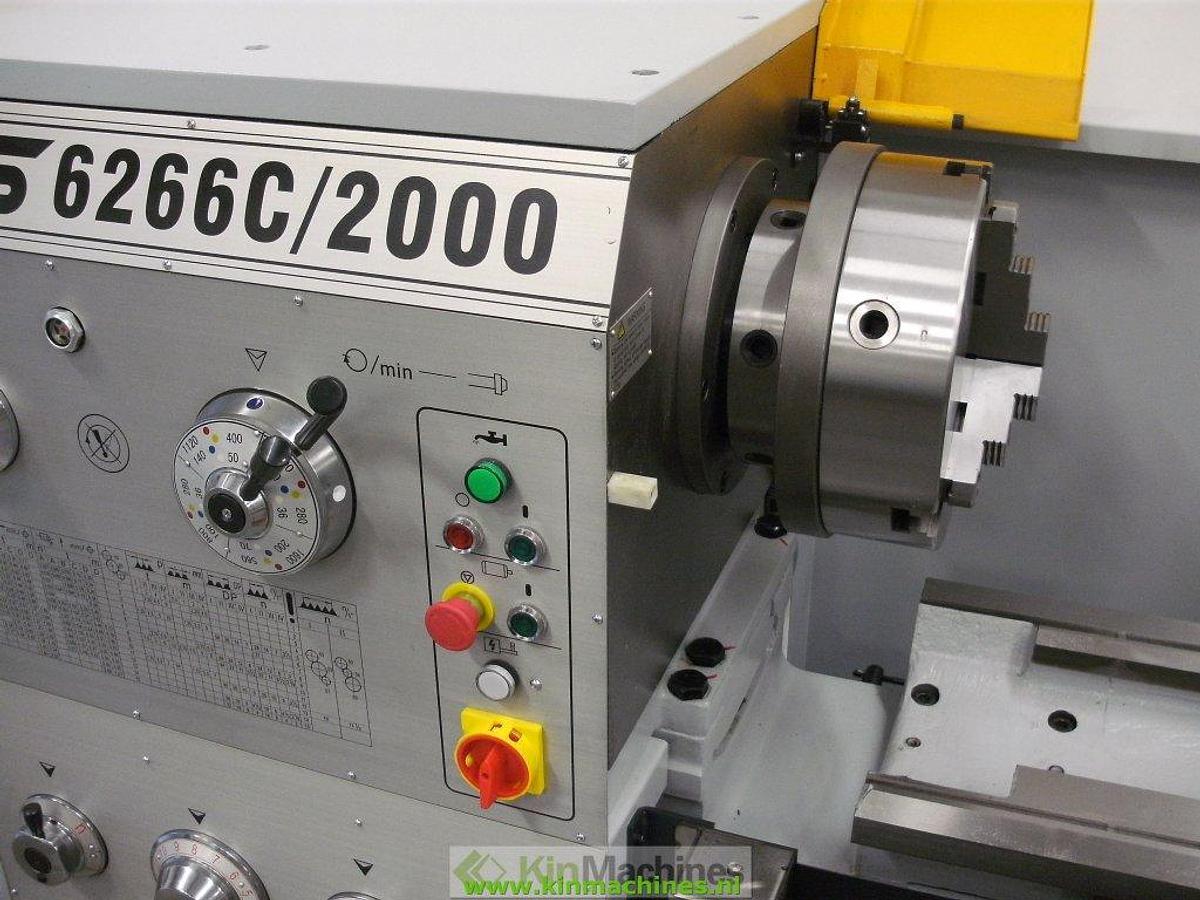 Lathe KMS CS6266C / 2000 (Ø 660 mm turning diameter)