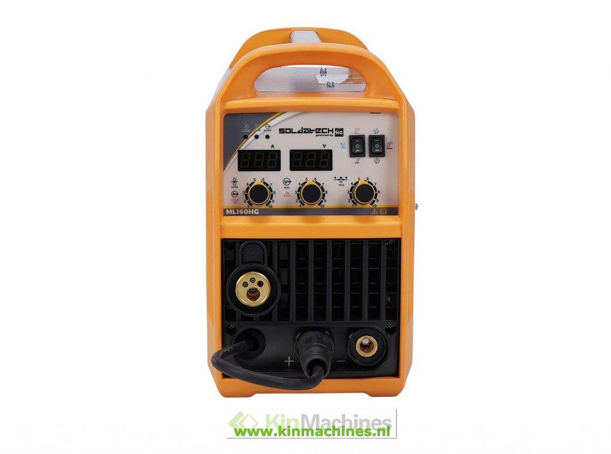 MIG MAG Lasapparaat | 160A | Soldatech ML160HG