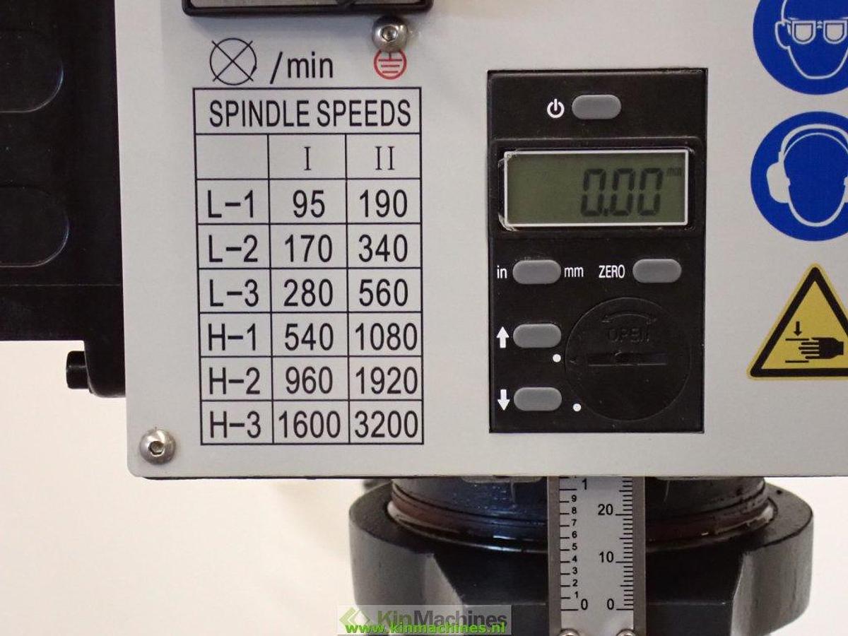Kolomboormachine met kruistafel | KMS GHM-40AF | Spindelvoeding | Tapfunctie