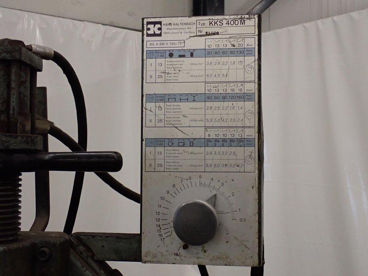 Gebruikt Cirkelzaagmachine Kaltenbach KKS 400M