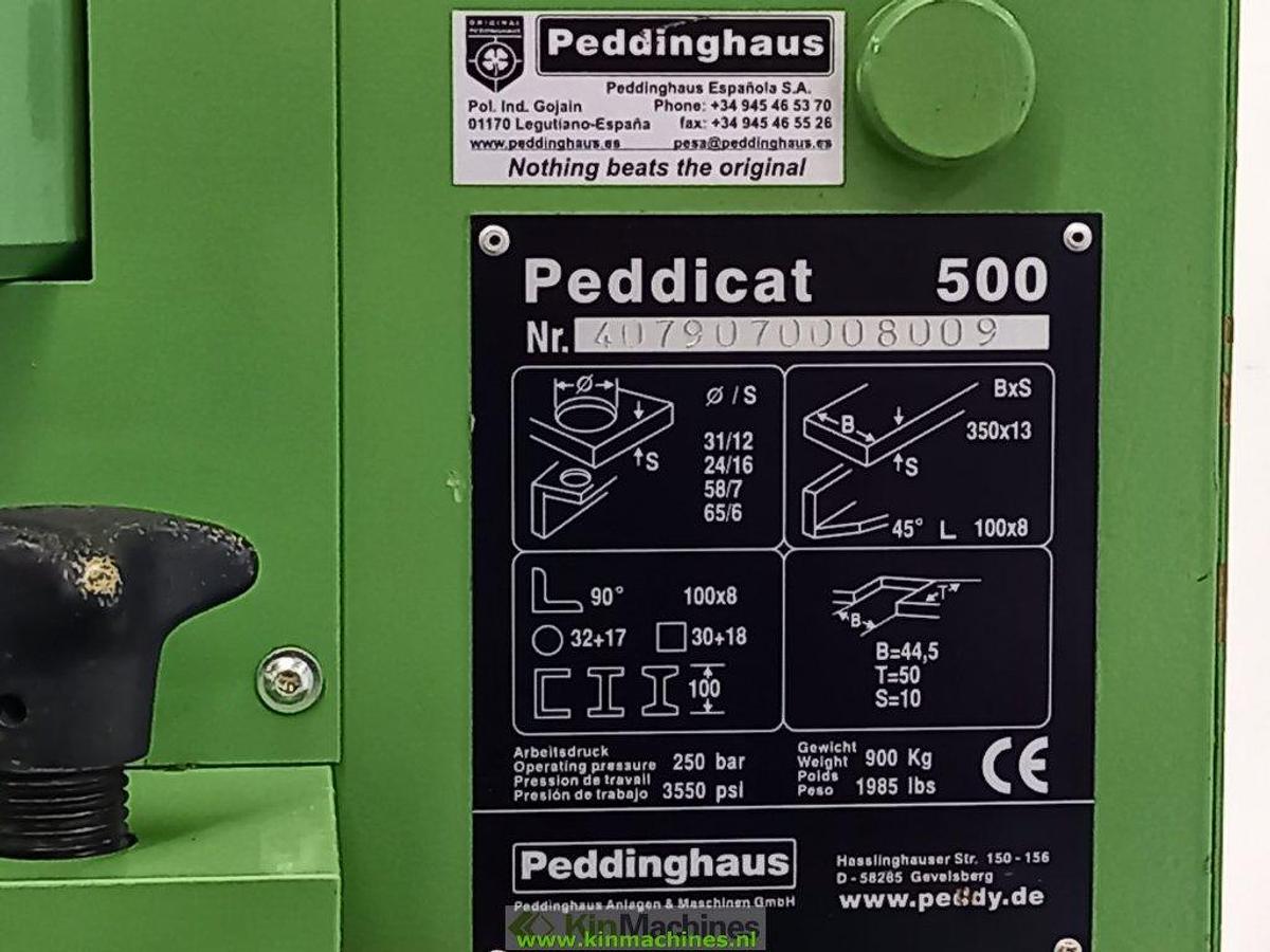Used 2000 Peddinghaus Peddicat 500