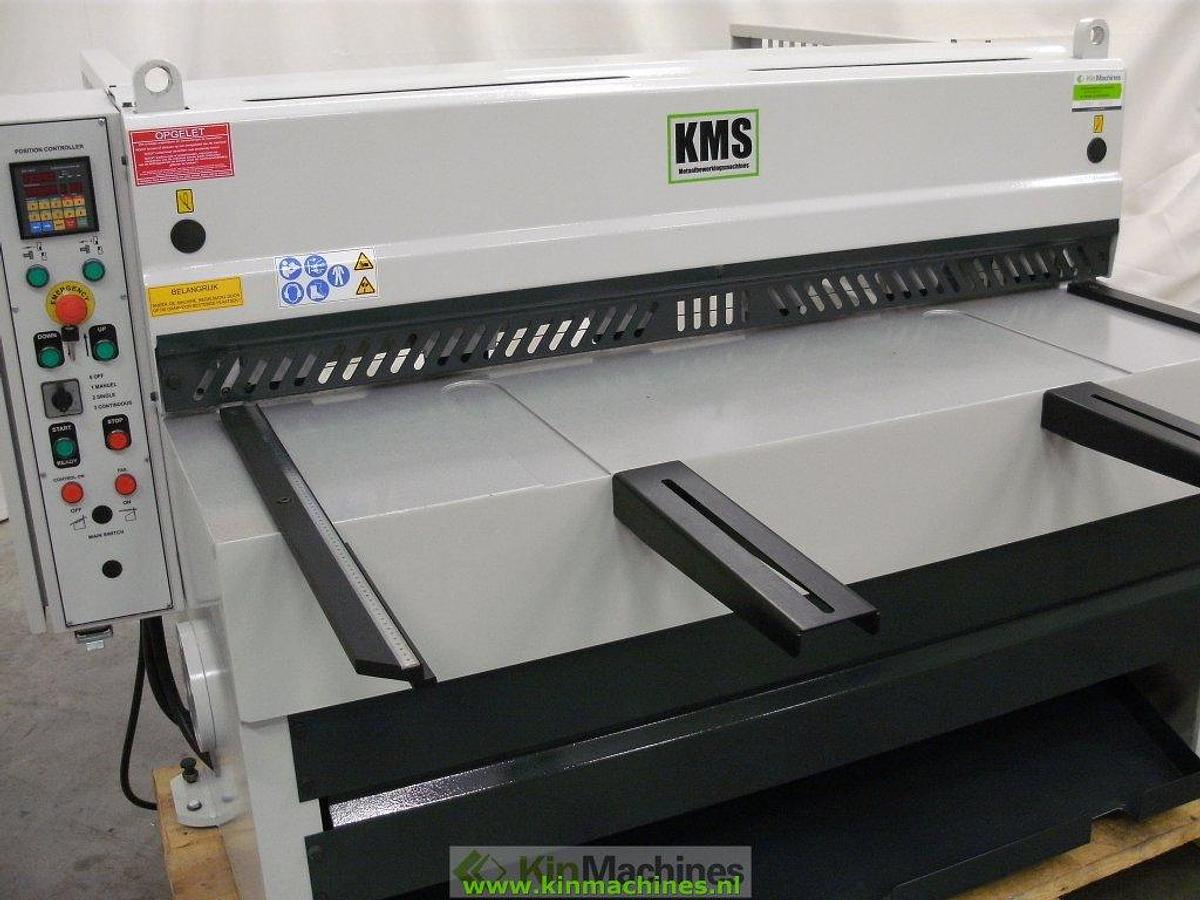 Plaatschaar / Guillotineschaar | KMS PLSFR 13203 | Capaciteit 1360×3 mm | Uitvoer voorzijde
