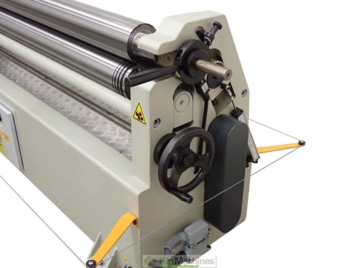 Plaatwals KMS IRM 2050×140 (4mm) | Geharde rollen | Digitale uitlezing |