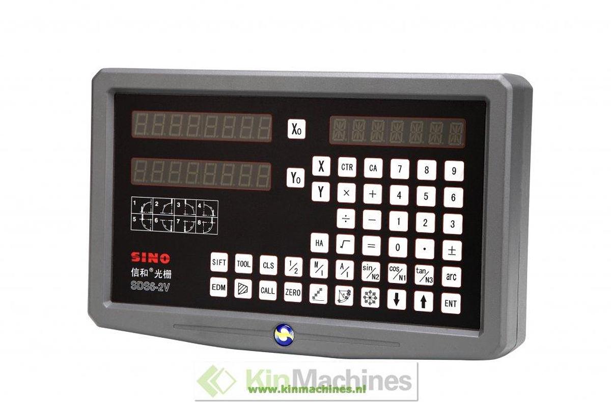 Display Sino SDS 6-2V for 2-axis readout system.