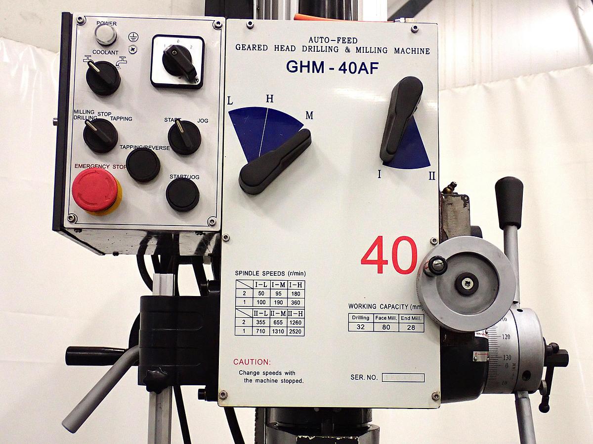 Gebruikt Kolomboormachine met kruistafel | KMS GHM-40AF