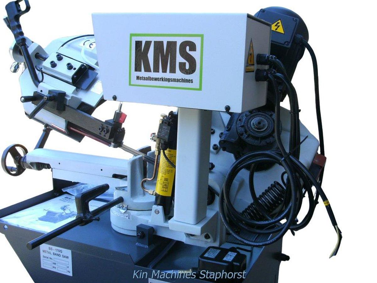 Bandzaagmachine KMS BS-260G, Capaciteit Ø225mm.