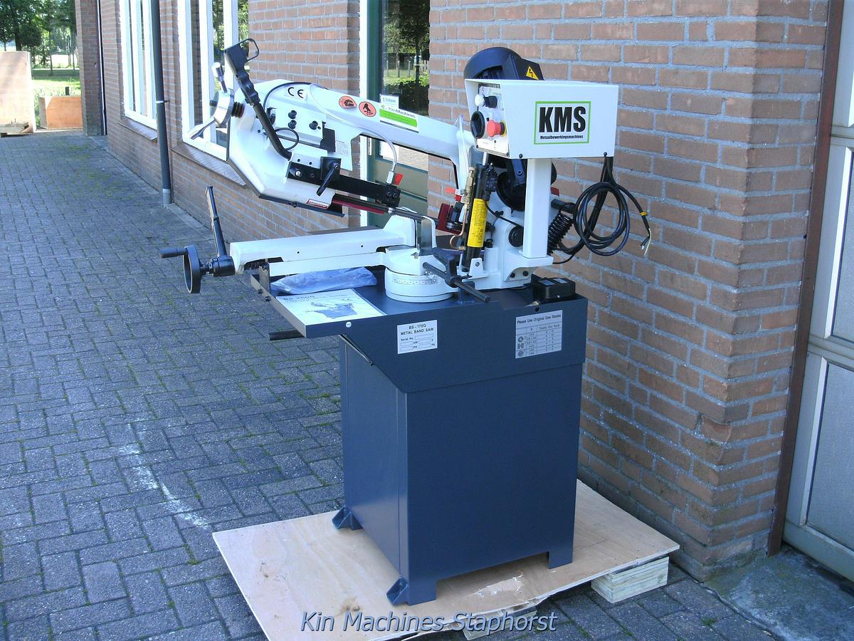 Bandzaagmachine KMS BS-170G, Capaciteit Ø170mm.