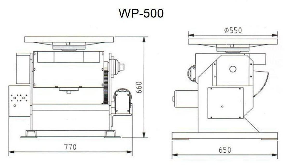 Lasmanipulator WP500 (500 kg)