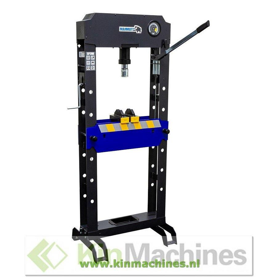 Werkplaatspers Mammuth 20 Ton handbediend