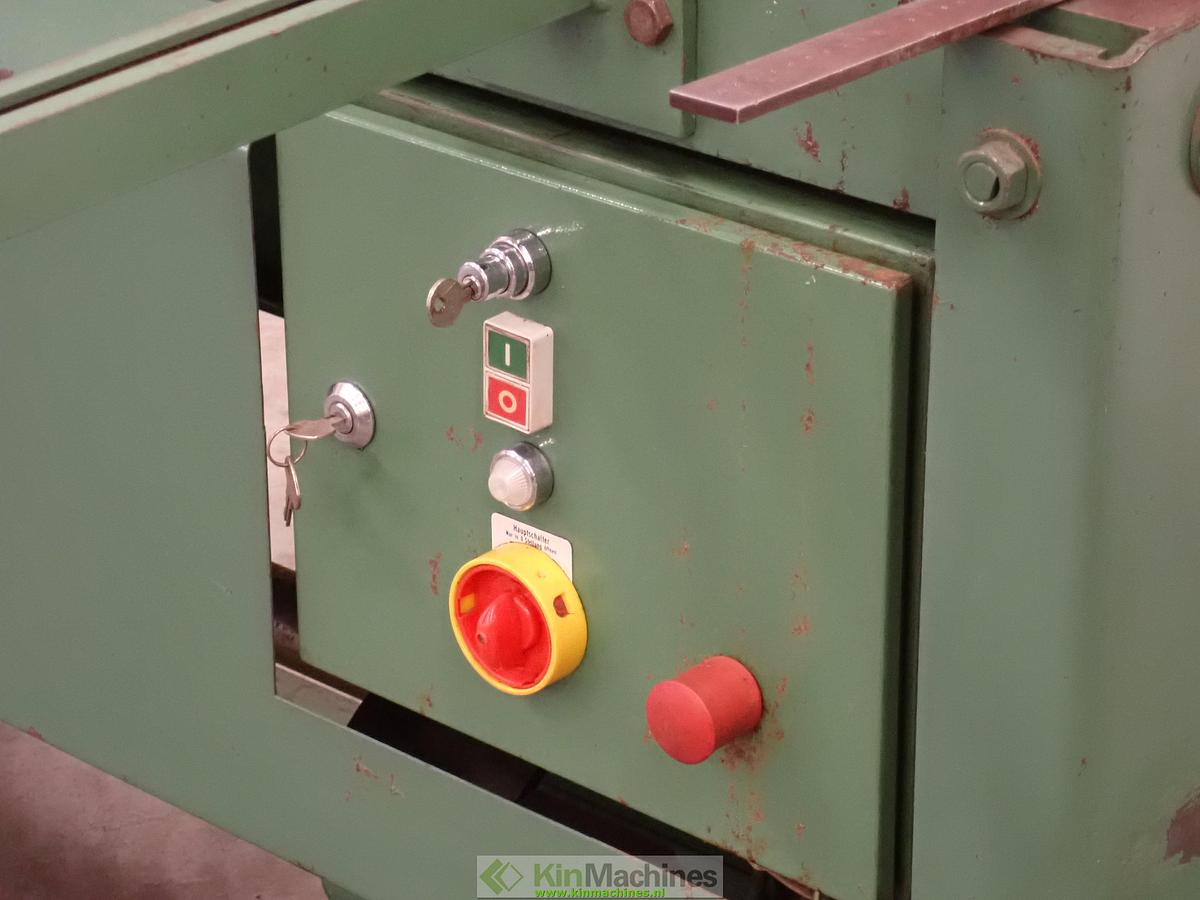 Gebruikt Plaatschaar Jörg 4003 ER |  1250x2 mm.