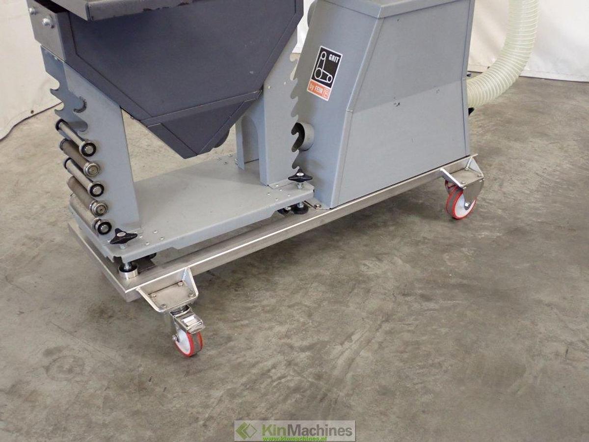 Used Grit by Fein: belt sander GI 150 2H on stand GIBE + Pipe notcher GIR