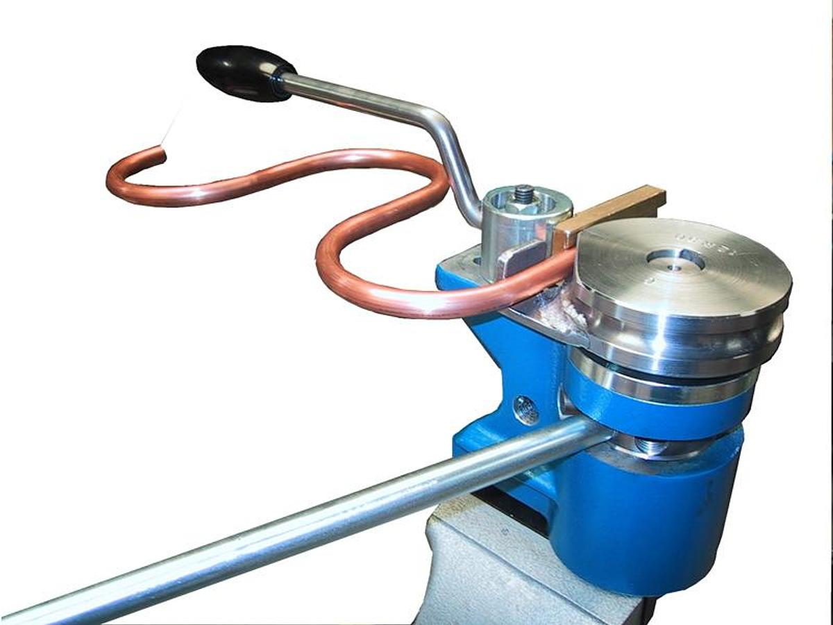 Handbediende Pijpbuigmachine Jutec KBV(S)