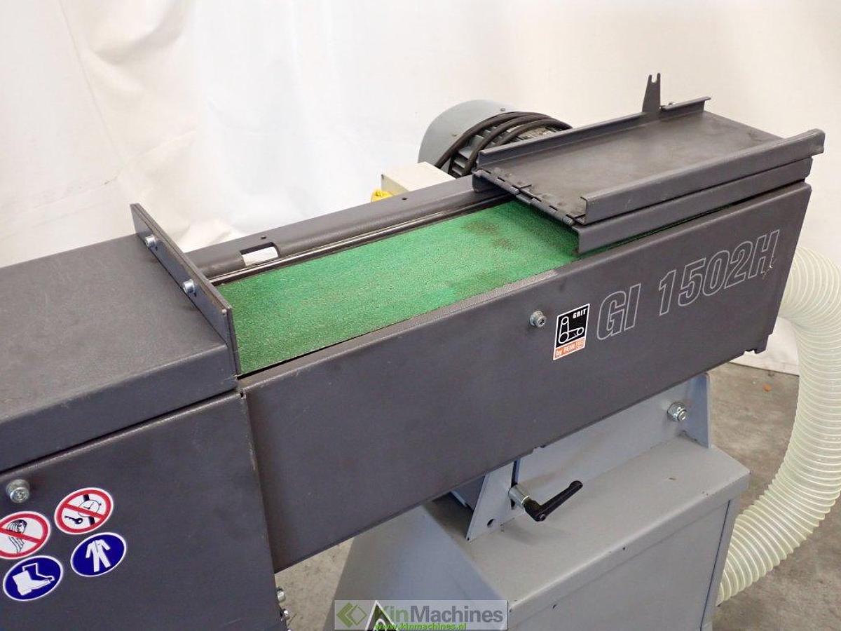 Used Grit by Fein: belt sander GI 150 2H on stand GIBE + Pipe notcher GIR