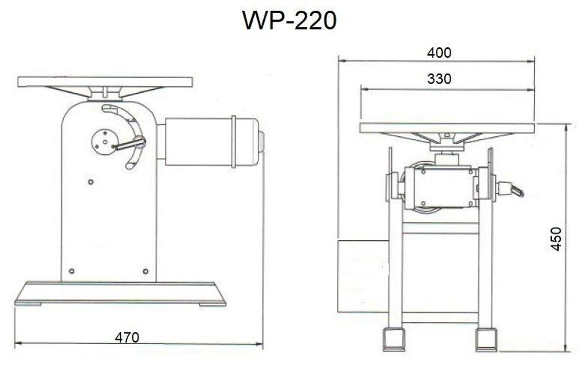 Lasmanipulator WP220 (220 kg)