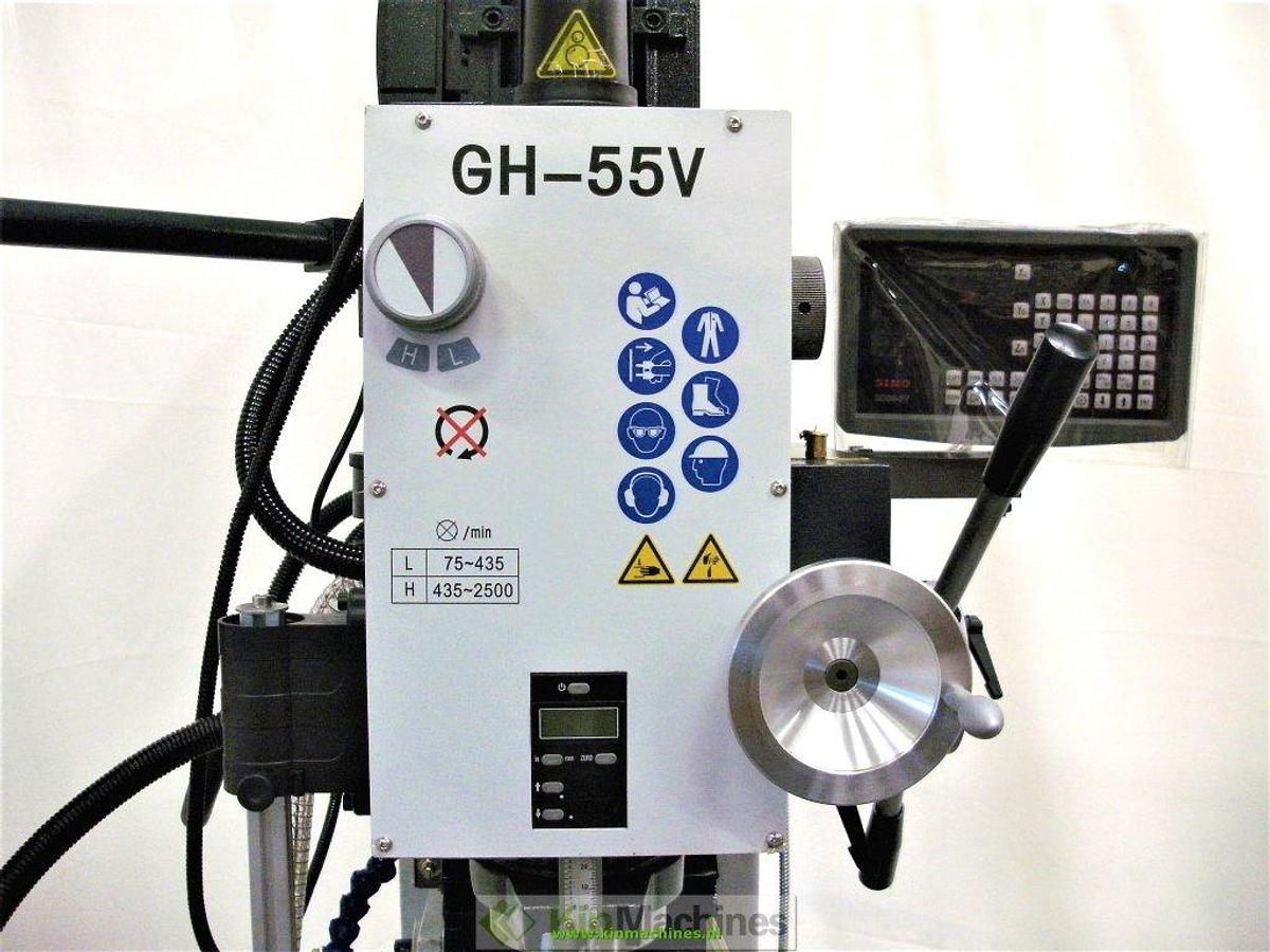 Boor / Freesmachine KMS GH-55V met variabel toerental