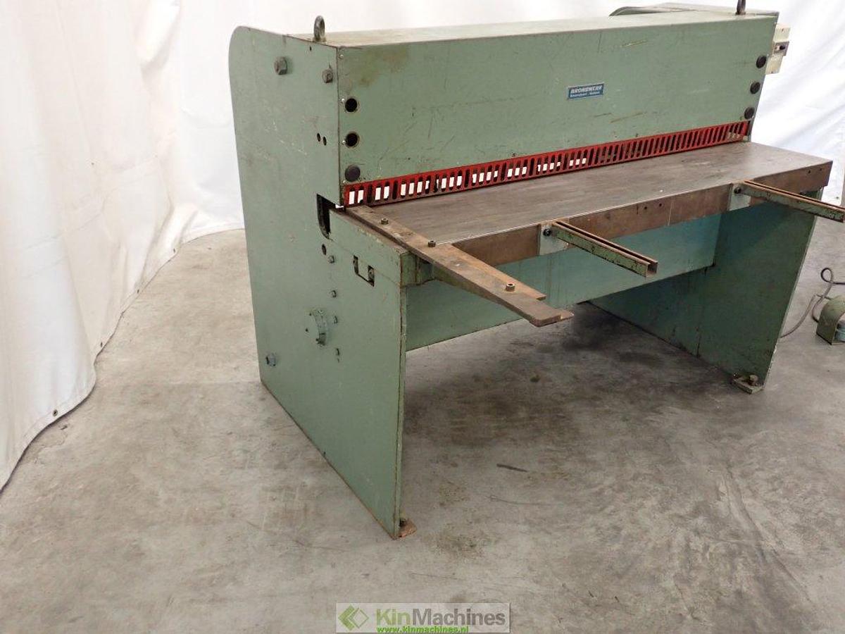 Gebruikt Plaatschaar Bronswerk BFS 1220×2 mm