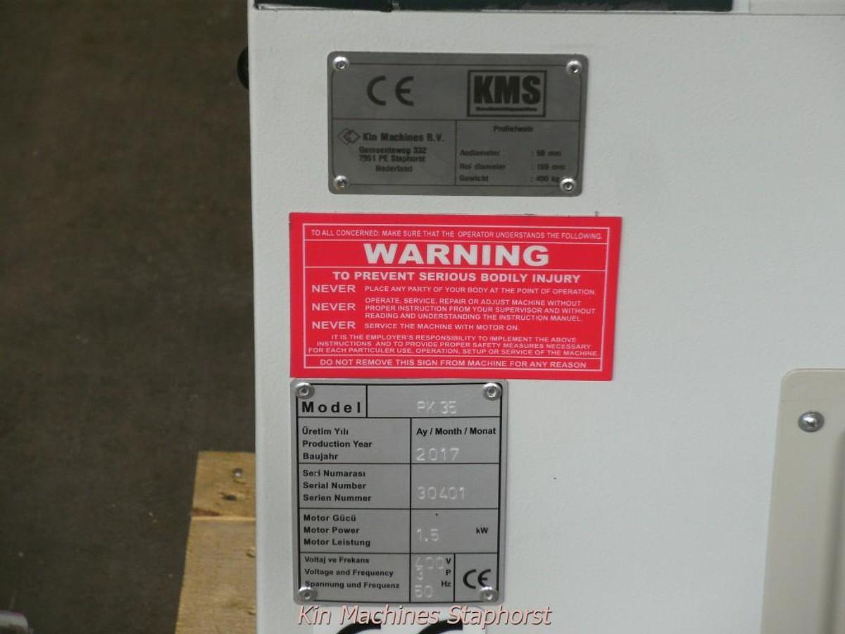 Profielwals KMS PK 35F Single speed