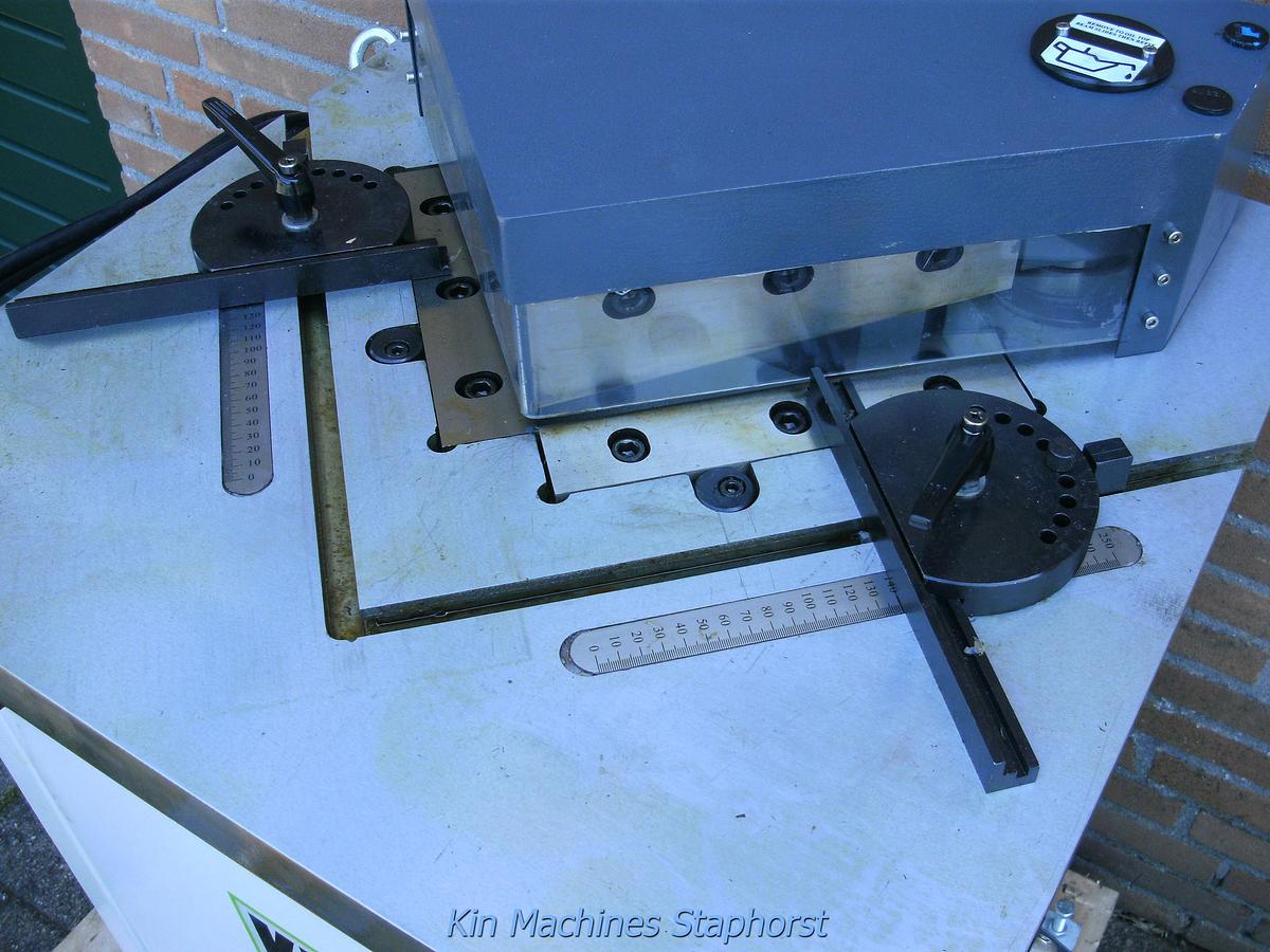 Hydraulische uithoekschaar (vaste hoek) KMS HN-200AL, Capaciteit 205 x 6mm