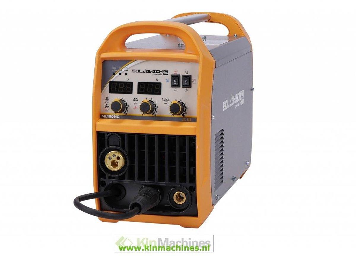 MIG MAG Lasapparaat | 160A | Soldatech ML160HG