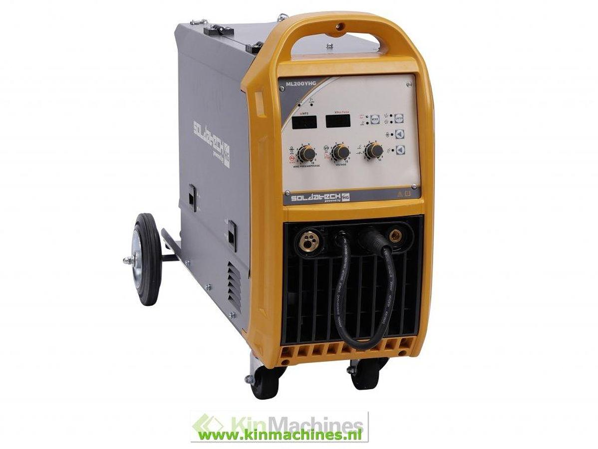 MIG MAG Welding machine | 200A | Soldatech ML200YHG