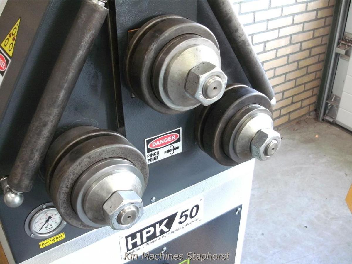 Profielwals KMS HPK 50 | 3 rollen aangedreven | hydraulische toprol | digitaal