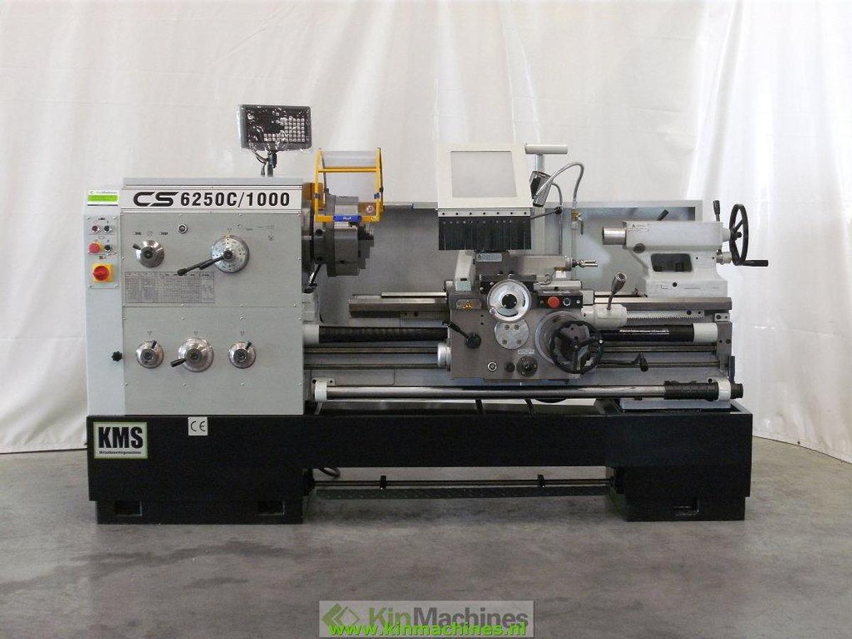 Lathe KMS CS6250C / 1000 (Ø 500 mm turning diameter)