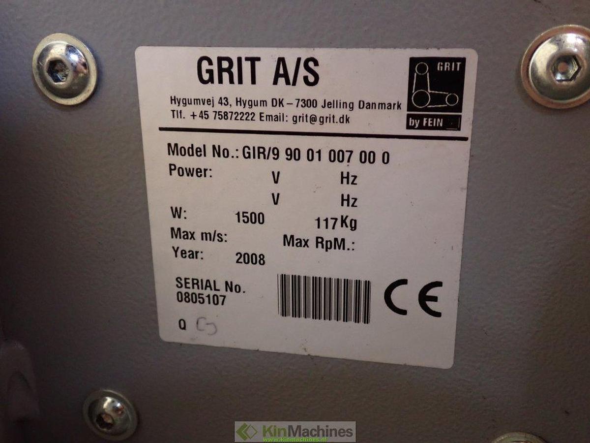 Used Grit by Fein: belt sander GI 150 2H on stand GIBE + Pipe notcher GIR