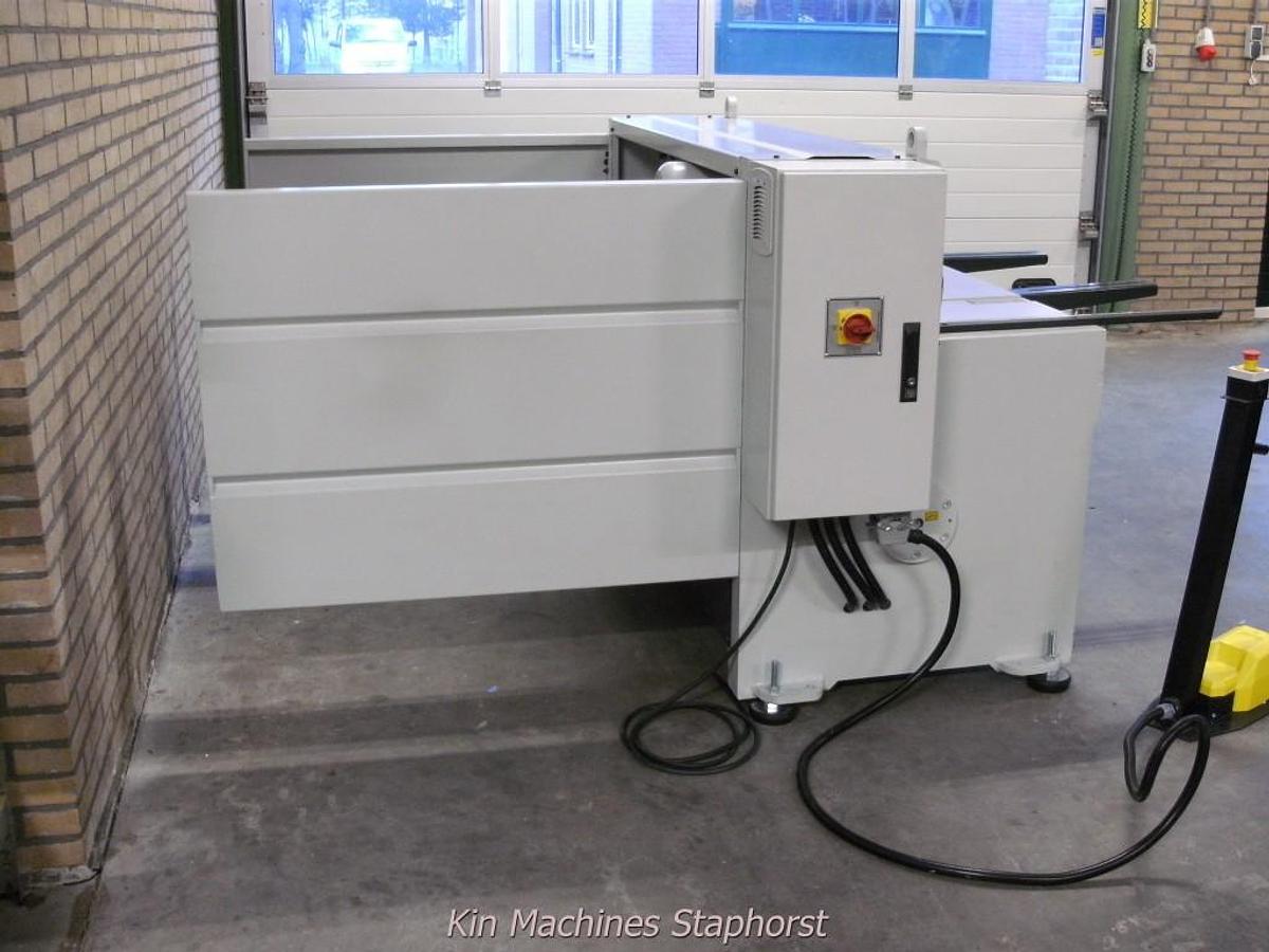 Plaatschaar / Guillotineschaar | KMS PLS 13603 | Capaciteit 1360×3 mm | NC bediende achteraanslag