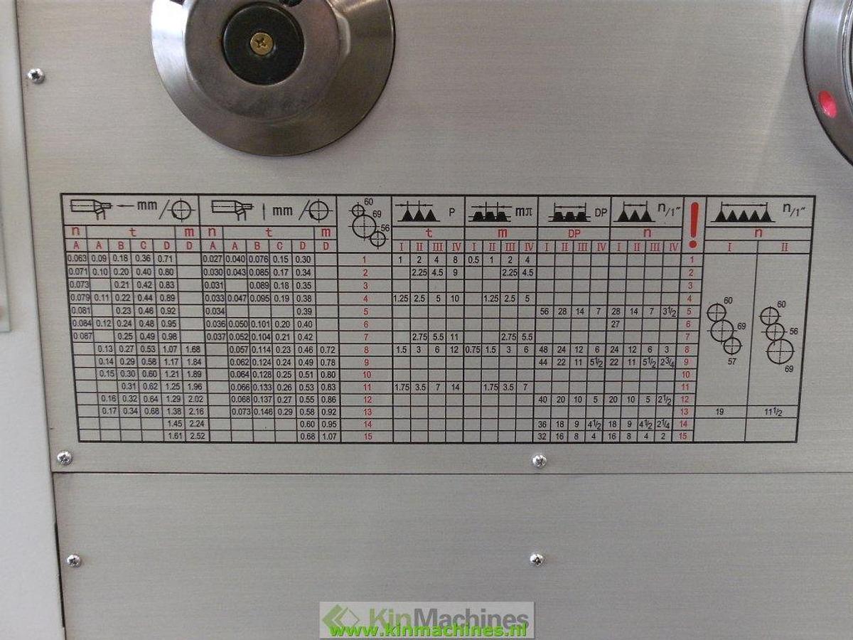 Lathe KMS CS6250C / 1000 (Ø 500 mm turning diameter)
