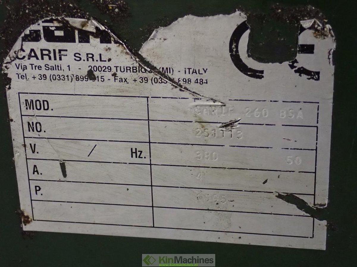 Gebruikt Bandzaagmachine Carif 260 BSA