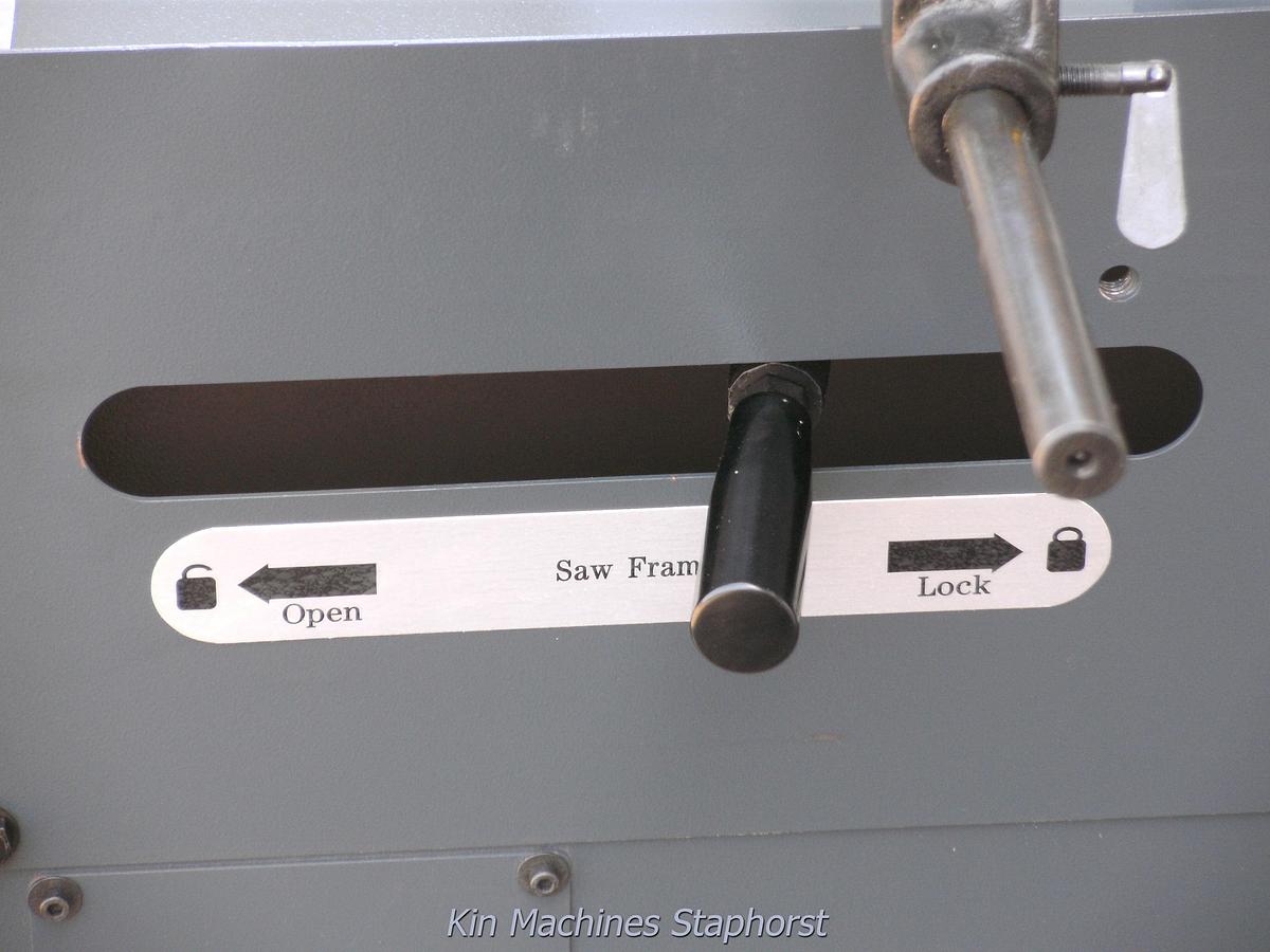 Bandzaagmachine KMS BS-260G, Capaciteit Ø225mm.