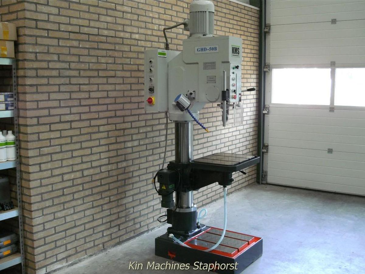 Kolomboormachine KMS GHD-50B, Boren tot Ø 50 mm.