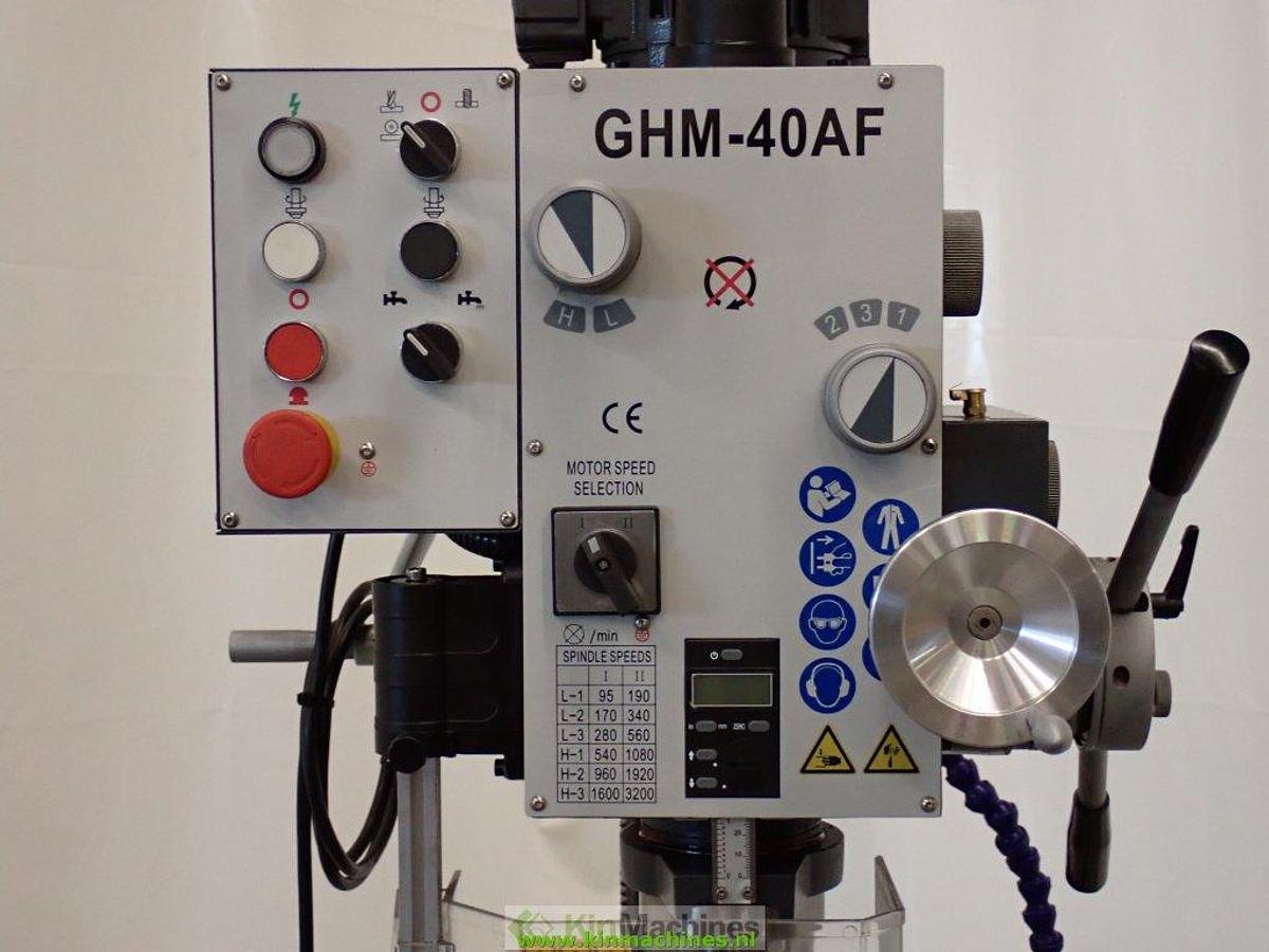 Kolomboormachine met kruistafel | KMS GHM-40AF | Spindelvoeding | Tapfunctie