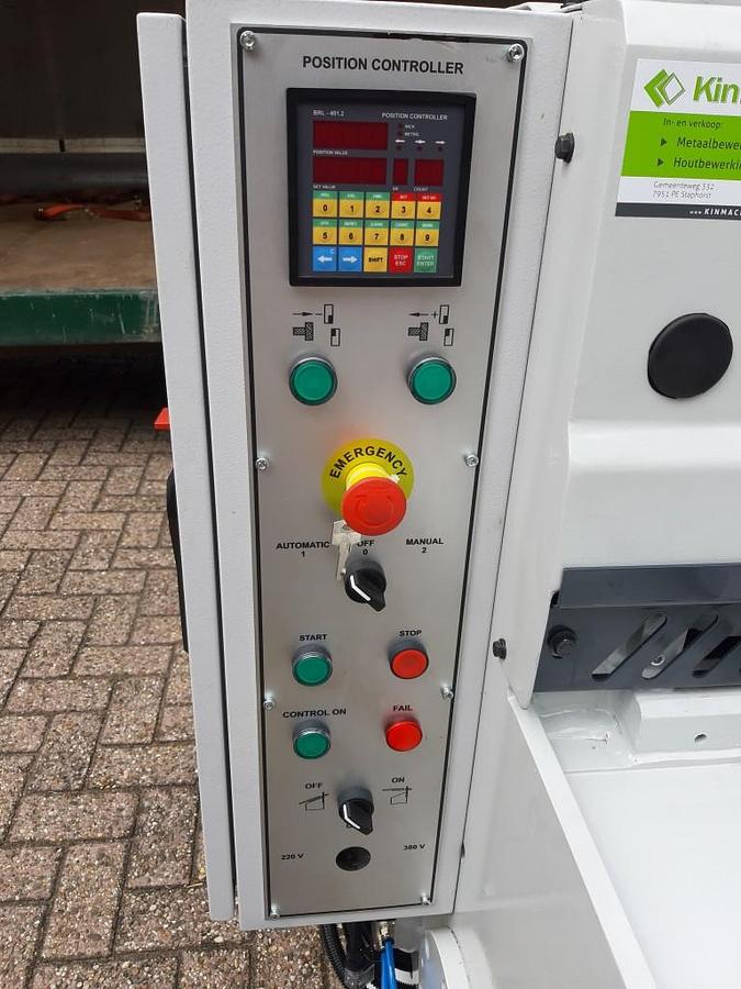 Plaatschaar / Guillotineschaar | KMS PLS 256025 | Capaciteit 2560×2.5 mm | NC bediende achteraanslag