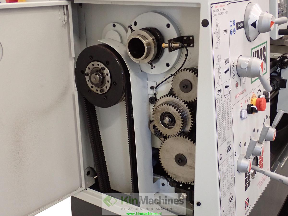 Draaibank KMS GH-410V / 1000 | Variabel toerental | Ø 410 mm | Doorlaat 52 mm