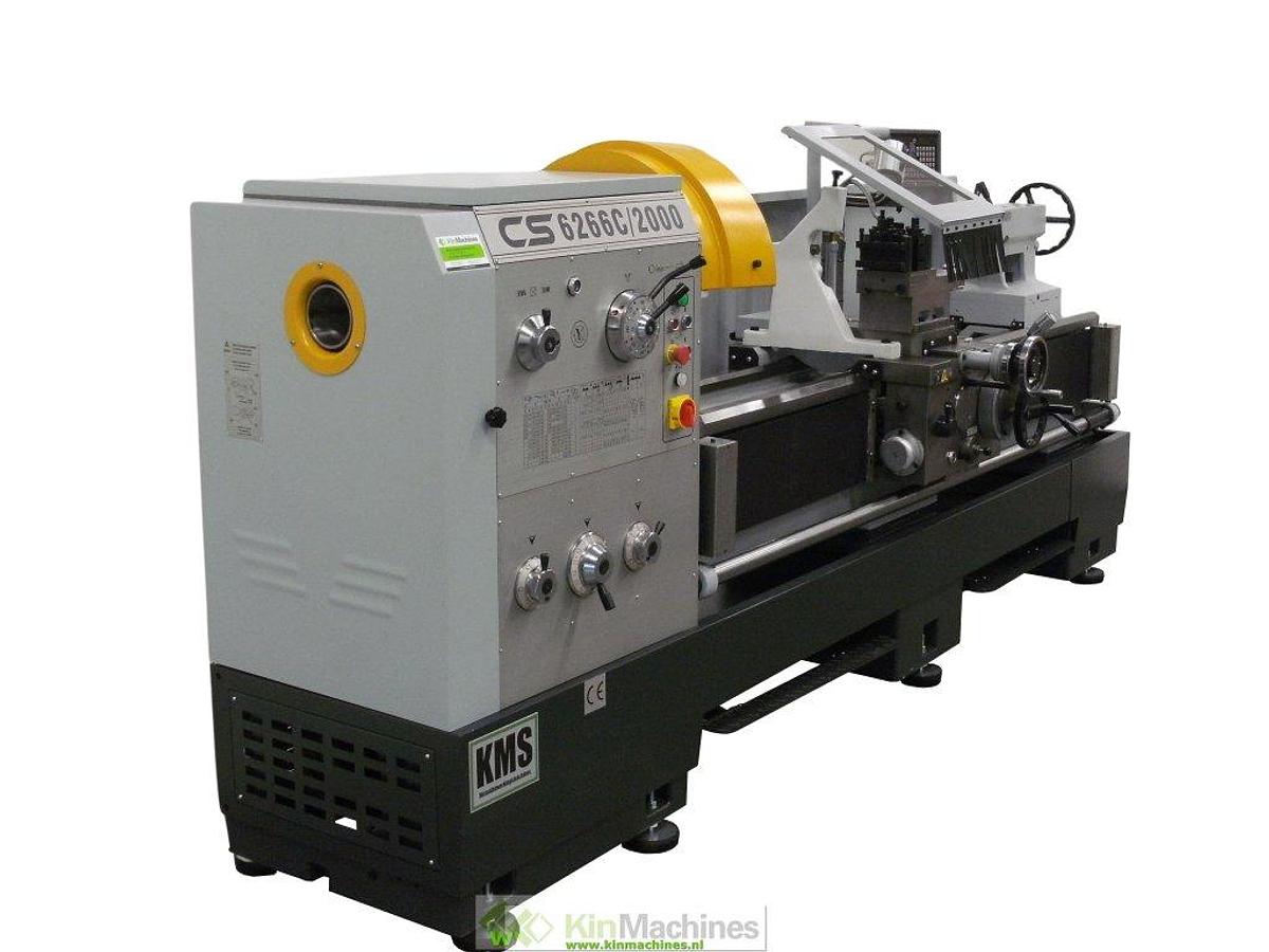 Lathe KMS CS6266C / 2000 (Ø 660 mm turning diameter)