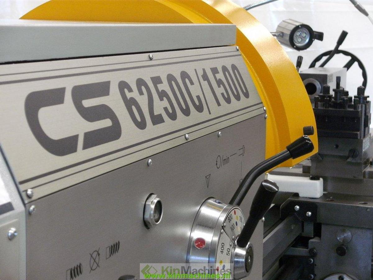 Lathe KMS CS6250C / 1500 (Ø 500 mm turning diameter)