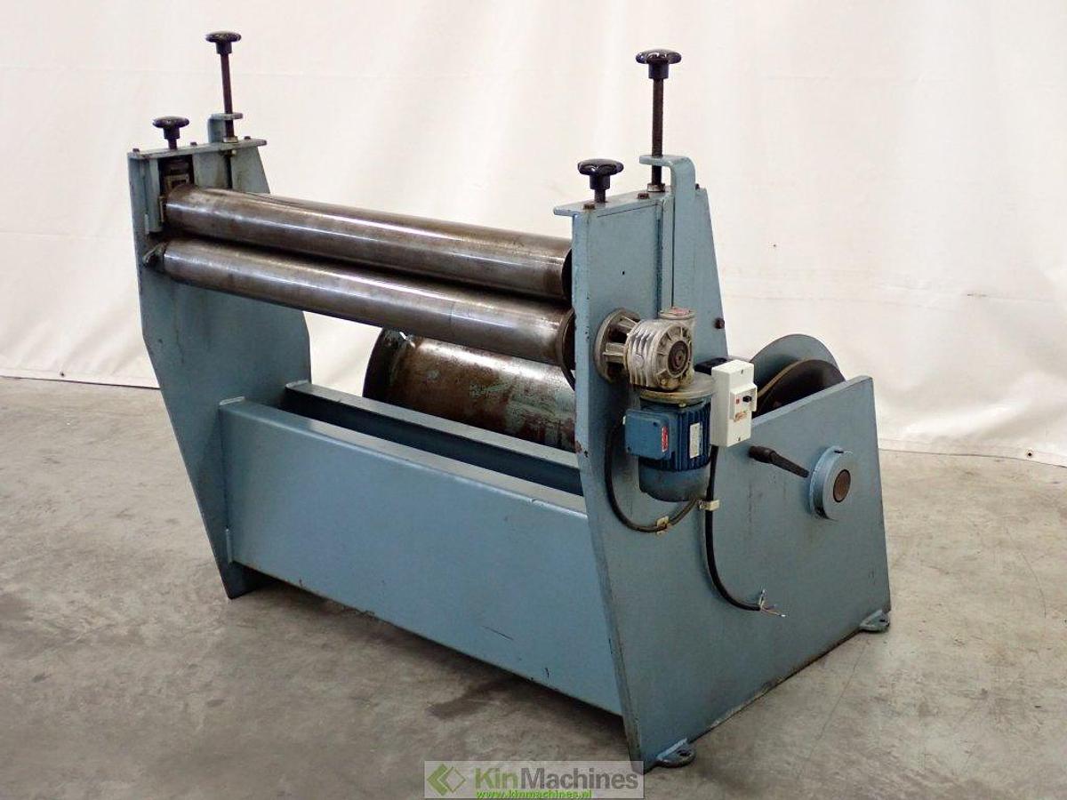 Used Decoiler | Coil unwinder | Electrically operated | Kader B.V. | Geska 4