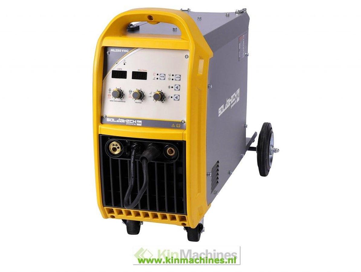 MIG MAG Lasapparaat | 250A | Soldatech ML250YHG
